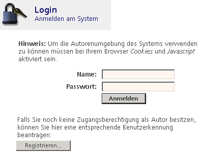 Anmelden