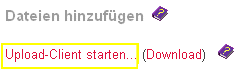 Upload-Client starten...
