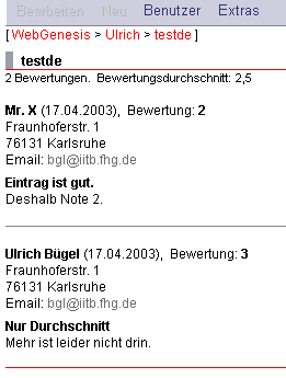 Alle Bewertungen